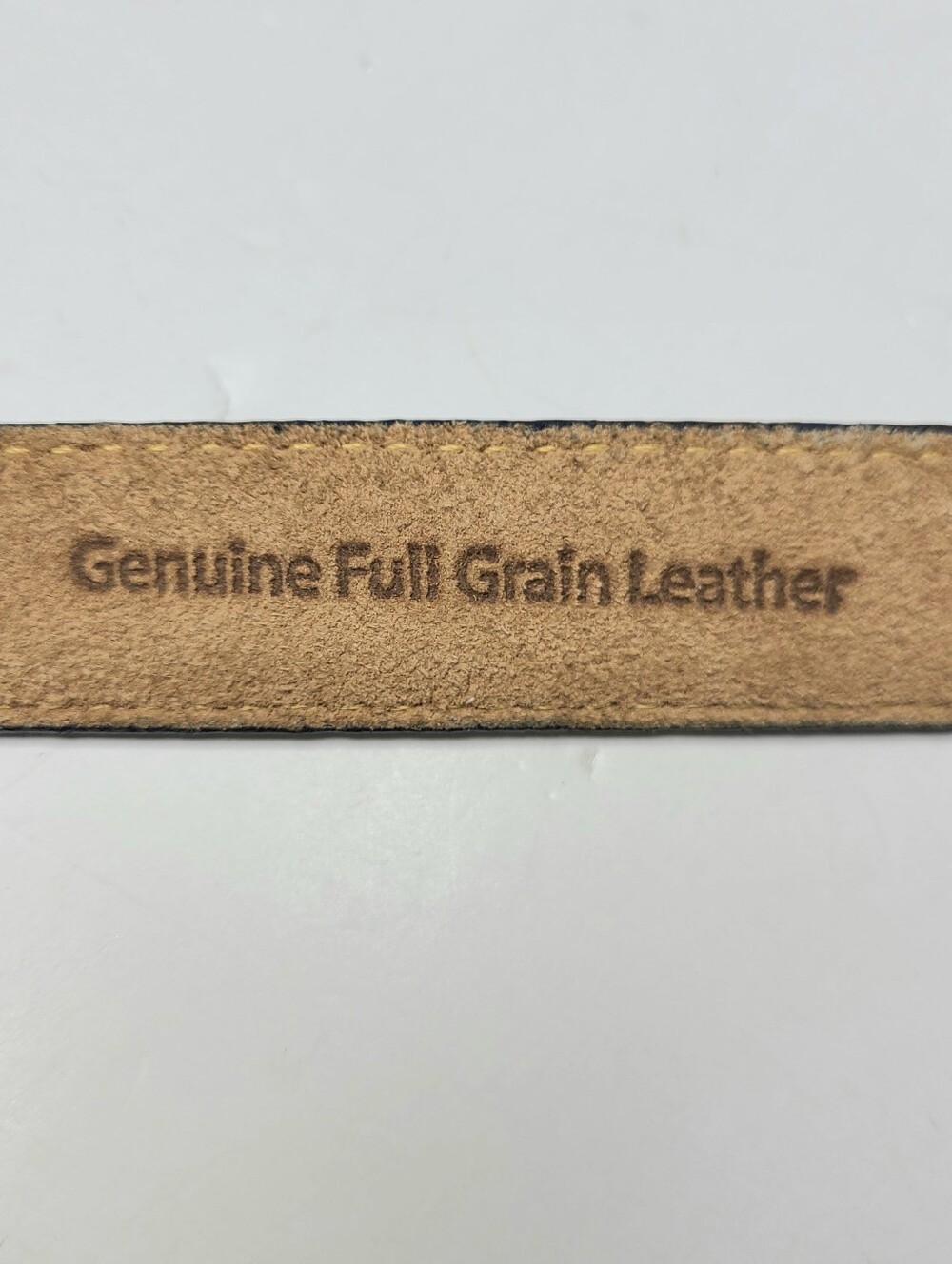 L.L. Bean Full Grain Genuine Leather Made in USA Vintage Belt - Picture 9 of 11